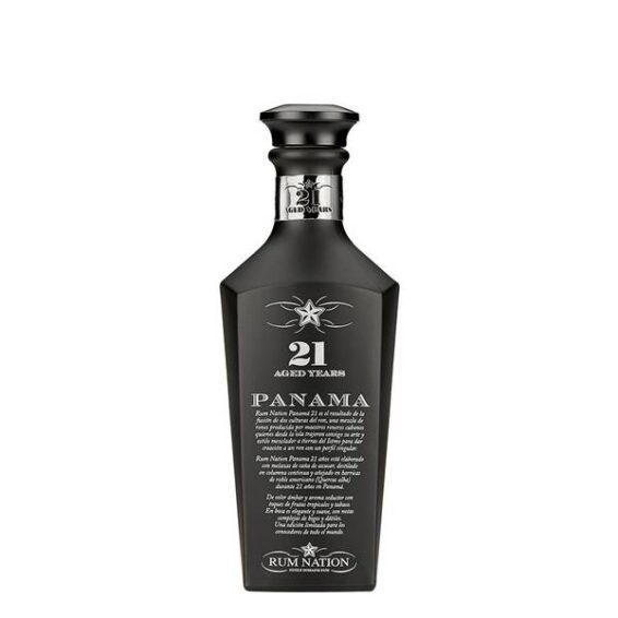 Rum Nation Panama 21 Y.O. Black