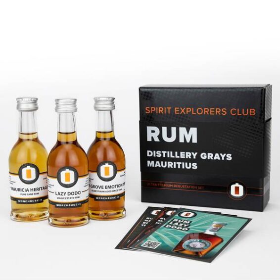 Spirit Explorers Club Distillery Grays Mauritius Mini Pack