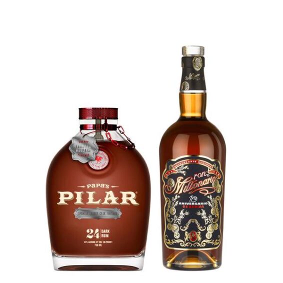 Zvýhodněný set = Papa's Pilar 24 Sherry Cask + Millonario 10 Aniversario Reserva