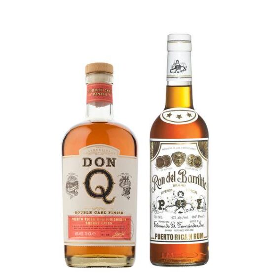 Zvýhodněný set = Don Q Double Aged Sherry Cask + Ron del Barrillito