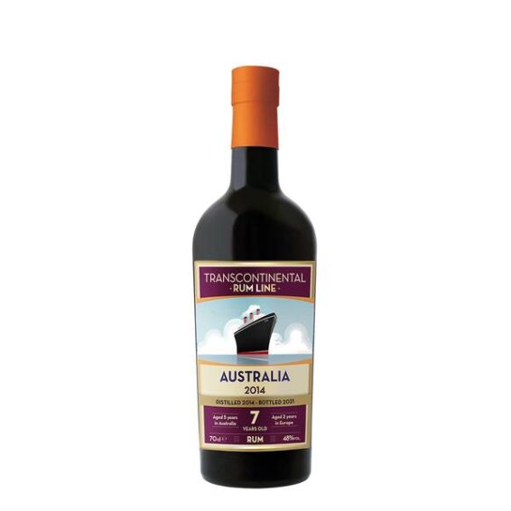 Transcontinental Rum Line Australia 2014 7 Y.O.