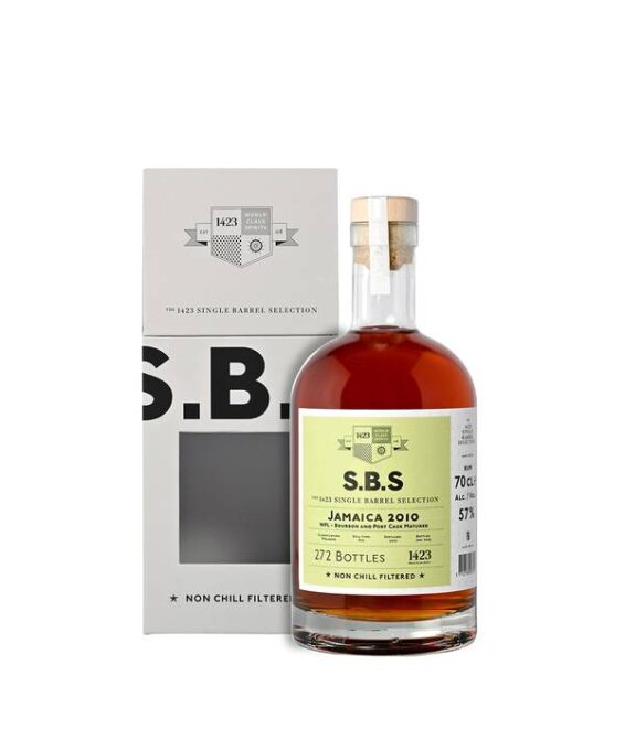 S.B.S. Jamaica 2010 WPL Bourbon and Port Cask Matured