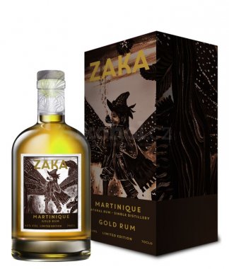 Zaka Martinique Gold Rum 0,7l 42% GB