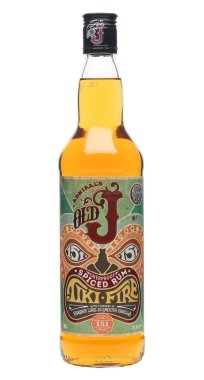 Admiral Vernon's Old J Spiced Rum Tiki Fire 0,7l 75,5%