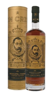 Ron Cristóbal Santa Maria Moscatel Cask Finish 0,7l 43% L.E. Tuba