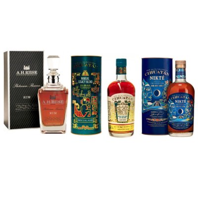 Aukce A.H.Riise Platinum, Cihuatán Nikté & Nahual 3×0,7l