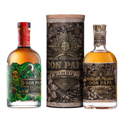 Aukce Don Papa Rye Cask & Masskara 2×0,7l