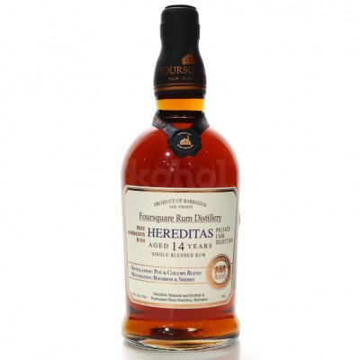 Aukce Foursquare Hereditas Private Cask Selection 14y 0,7l 56% L.E.