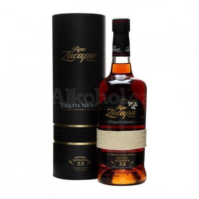 Aukce Ron Zacapa Etiqueta Negra 23y 0,7l 43% L.E. Tuba