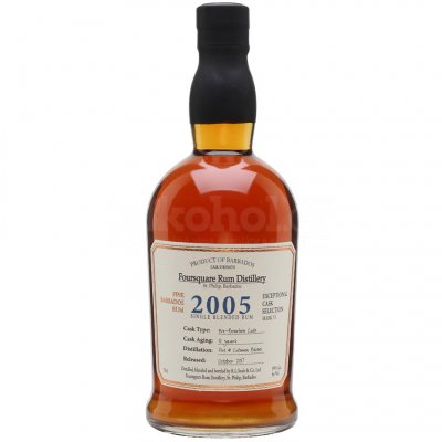 Aukce Foursquare Exceptional Casks 12y 2005 0,7l 59%