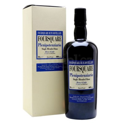 Aukce Foursquare Plenipotenziario 12y 2007 0,7l 60% GB L.E.