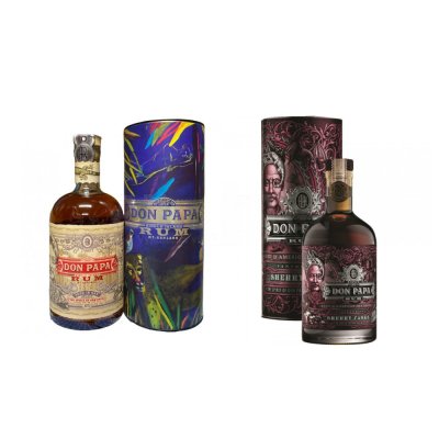 Aukce Don Papa Sherry Casks & Art Tuba La Reverie De Papa Isio 2×0,7l GB