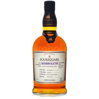 Aukce Foursquare Shibboleth Exceptional Cask 16y 0,7l 56%