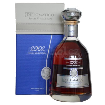 Aukce Diplomatico Single Vintage 2002 0,7l 43% GB - AG-716