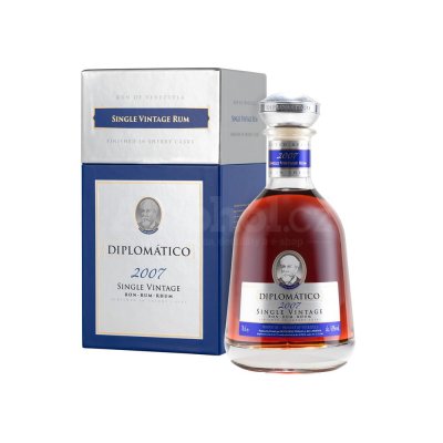 Aukce Diplomatico Single Vintage 12y 2007 0,7l 43% GB L.E.