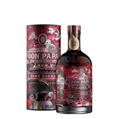 Aukce Don Papa Port Casks 7y 0,7l 40% L.E. Tuba