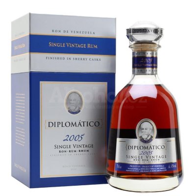 Aukce Diplomatico Single Vintage 12y 2005 0,7l 43% GB L.E.