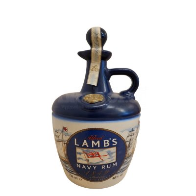Aukce Alfred Lamb's Navy Rum Flagon 1970s 0,75l 40%