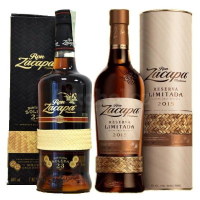 Ron Zacapa Centenario 23y Old Style & Reserva Limitada 2015 2× 0,7l