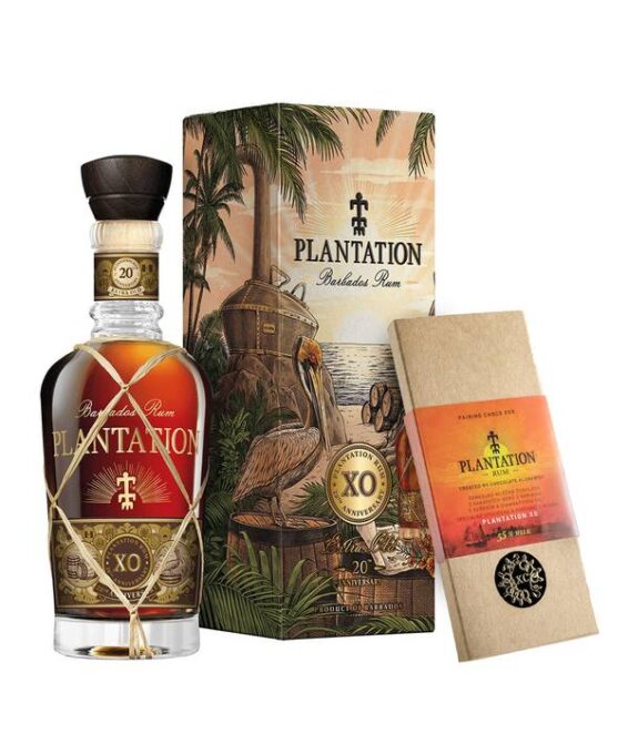 Plantation XO 20th Anniversary & originální párovací čokoláda