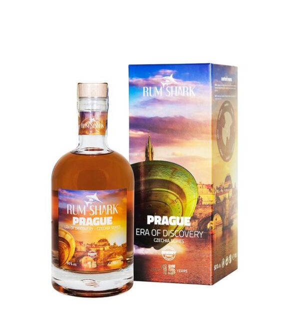 Rum Shark UFO 4 Prague 15 Y.O. 50%